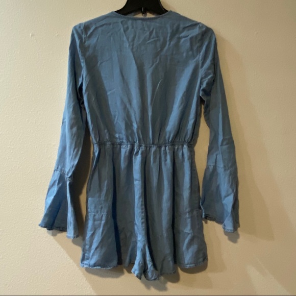 Rue 21 Jean Chambray Romper - Picture 9 of 9